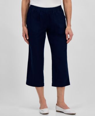 Women's Mid-Rise Pull-On Capri Pants, Regular & Petite,  Exclusively at Macy's