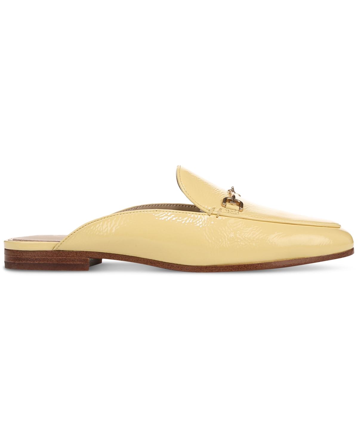 Shop Sam Edelman Women's Linnie Tailored Mules In Buttercup Yellow Leather