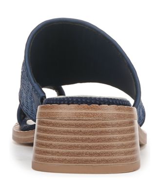 Sia Block Heel Slide Dress Sandals