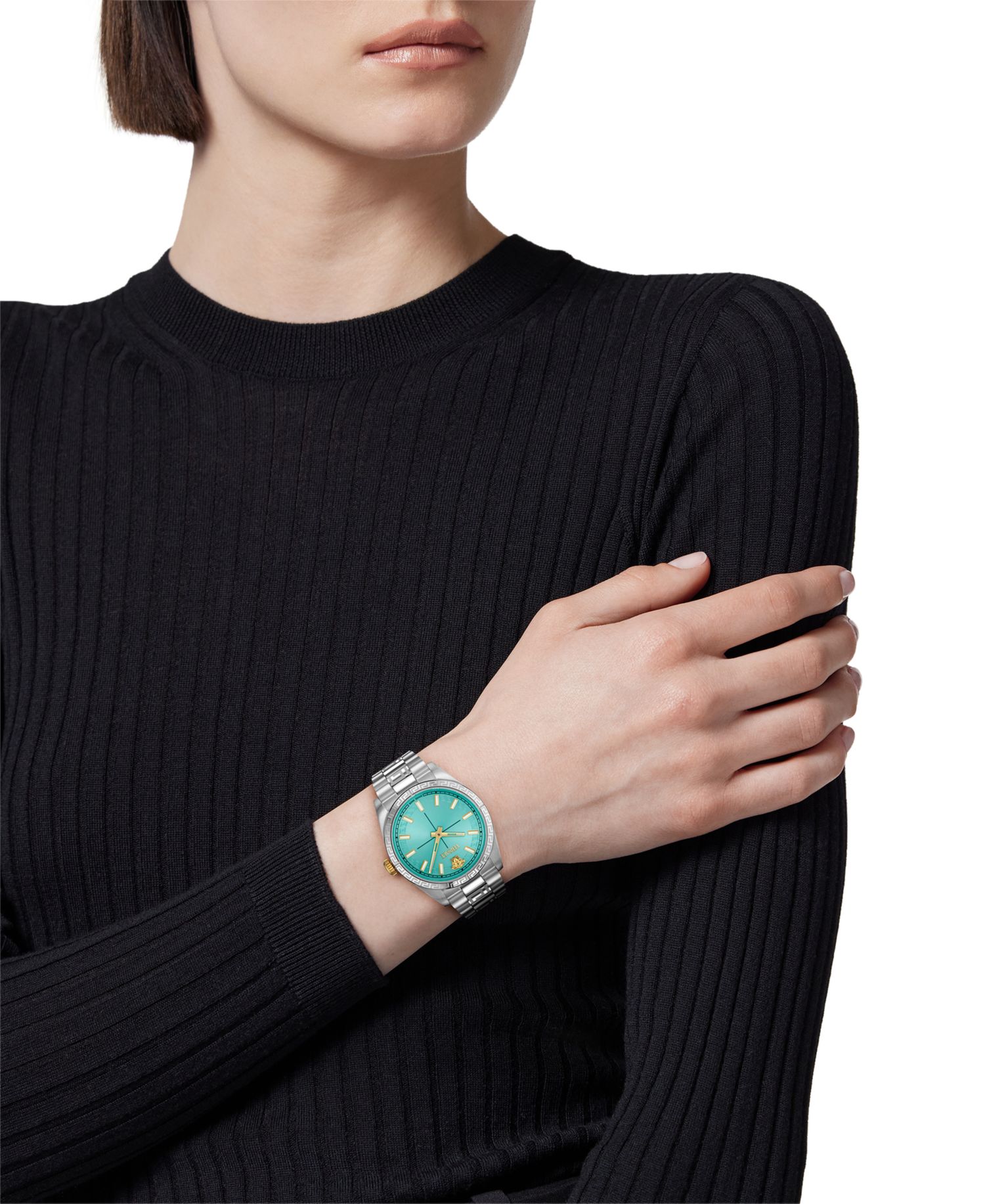 Women's Swiss Millenyium Stainless Steel Bracelet Watch 32mm