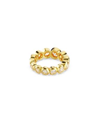 Imber Gold-Tone Plated Mixed Round Cut Ring