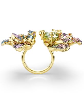 Swarovski Idyllia Mixed Metal Finish Flower Ring - Macy's Swarovski Idyllia Mixed Metal Finish Flower Ring - Macy's