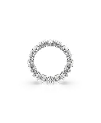 Matrix Vittore Silver-Tone Pear Cut Ring