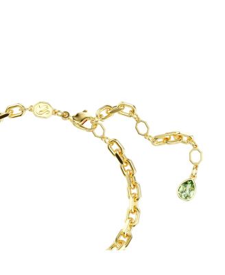 Idyllia Mixed Cuts Flower Multicolored Gold-Tone Plated Bracelet