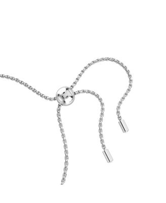 Matrix Baguette Cut Purple Rhodium Plated Bracelet