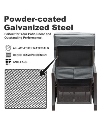 Adjustable Patio Recliner Chair Lounge Chairs