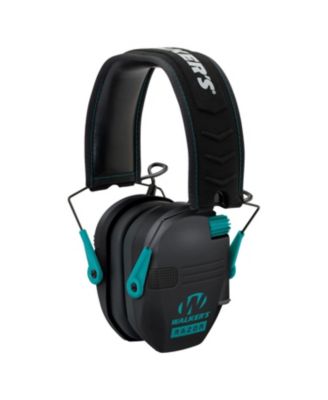 Walker's Razor Slim Electronic Shooting Muffs 2-Pack, Teal