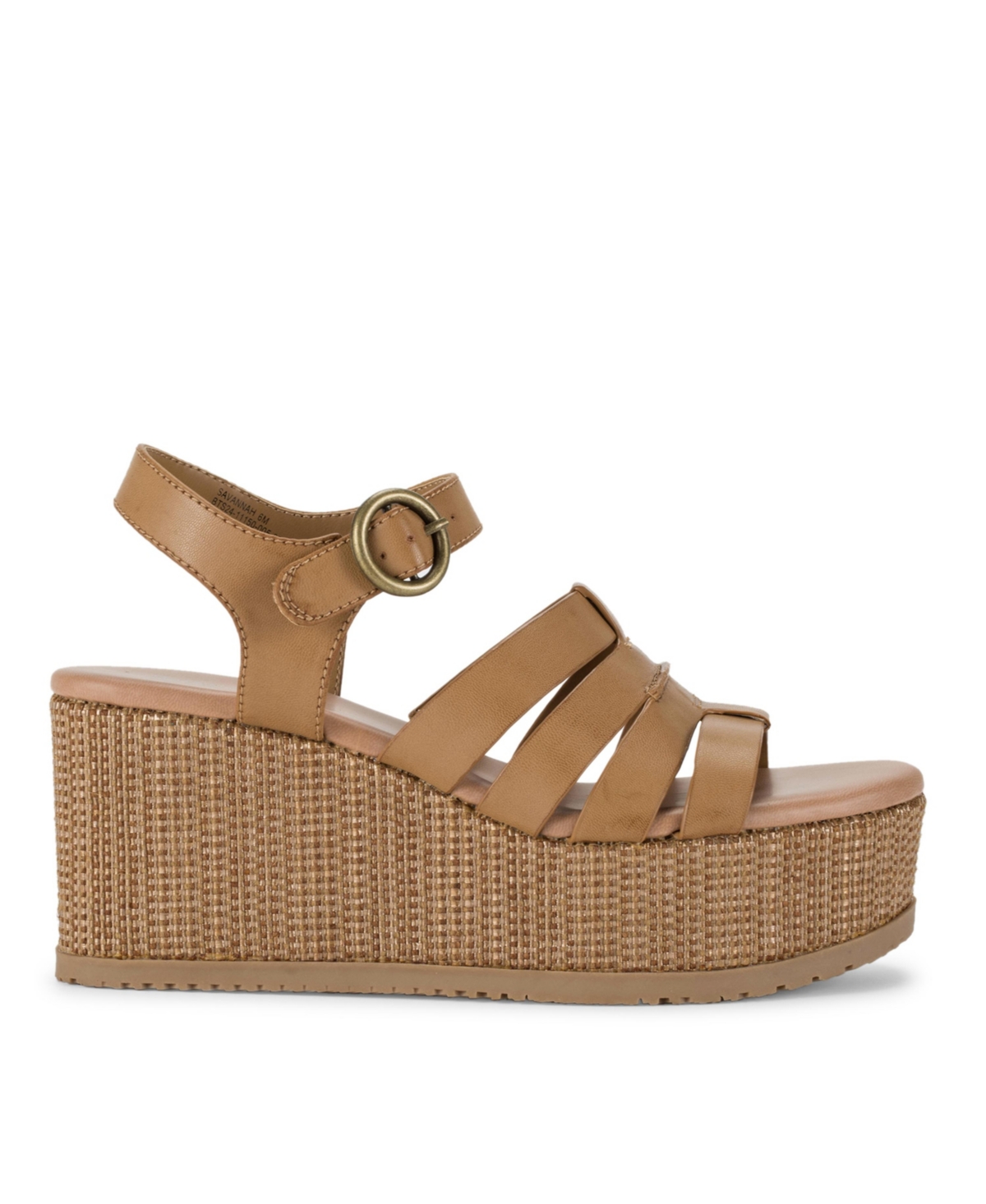 Baretraps Women's Savannah Wedge Sandals In Caramel