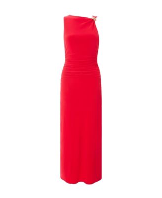 Women's ITY Ruched Waist Maxi Dress