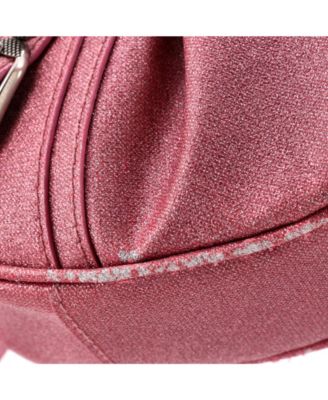 XS Le Cagole Giant Studs Shoulder Bag Glitter Leather