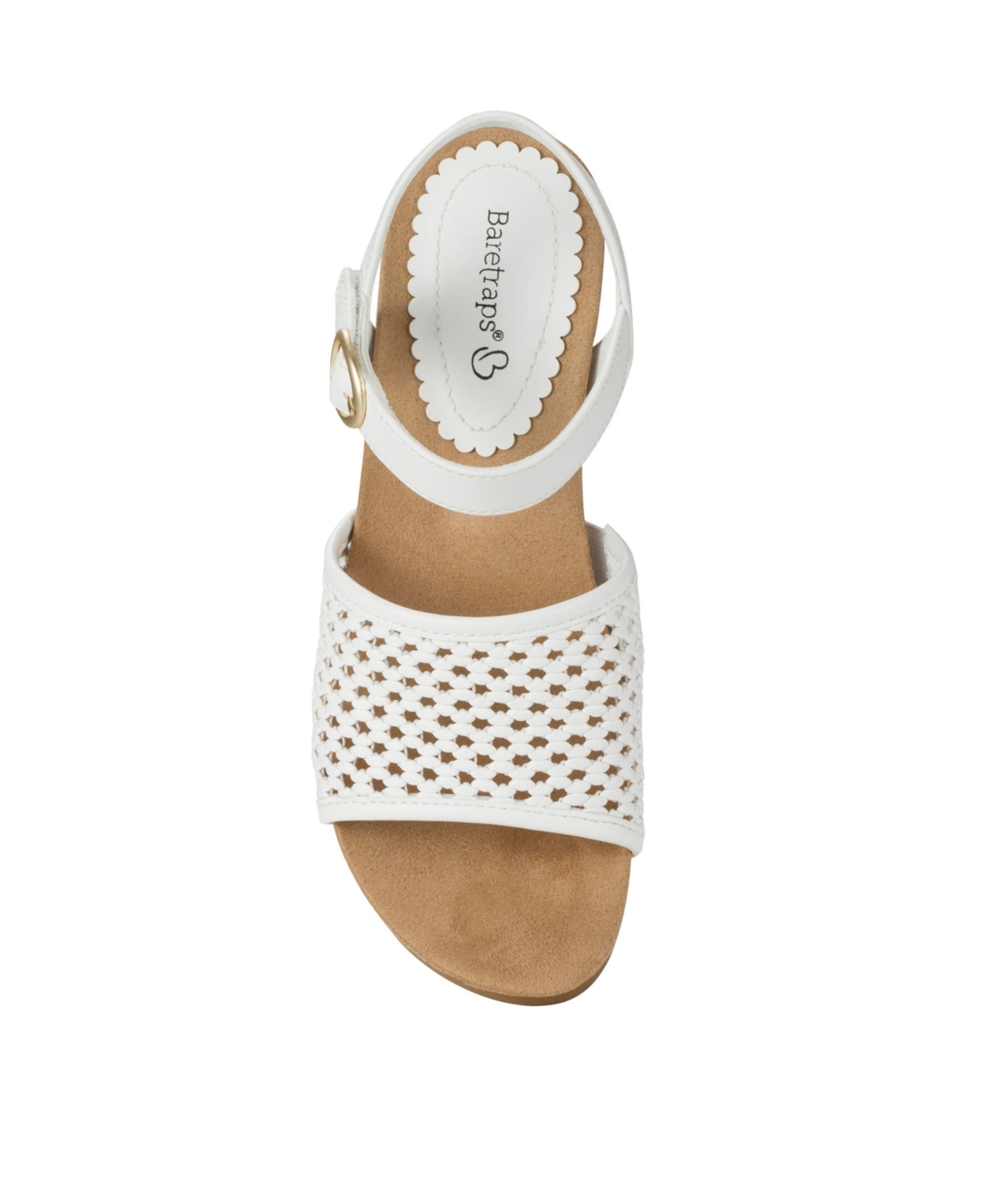Baretraps Women's Fernelle Wedge Sandals In White