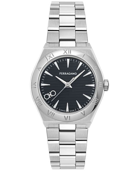 Женские часы Ferragamo Swiss Vega Upper East Stainless Steel Bracelet Watch 28mm