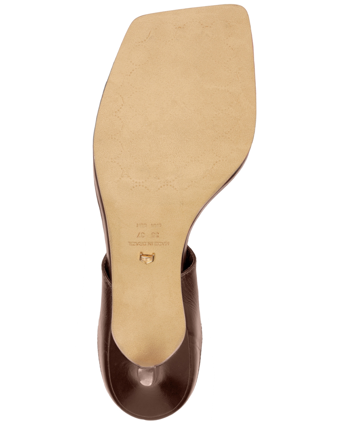 Arezzo Kendall Mid Slide Sandal In Brown
