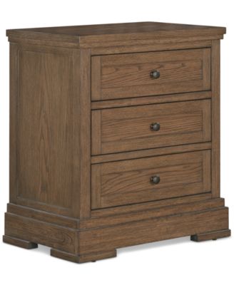 Alverton 3-Drawer Nightstand, Created for Macy's