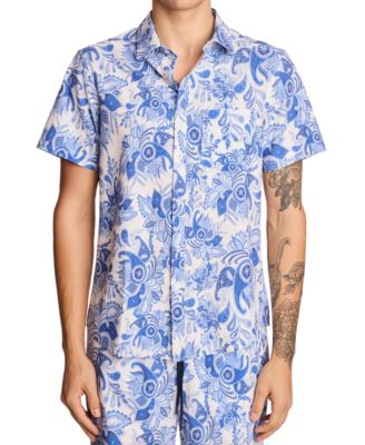 Paisley & Gray - Men's Gilby Floral Swim Shirt