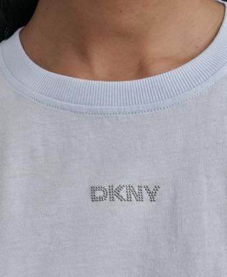 売れ筋商品|||ダナ キャラン ニューヨーク Tシャツ トップス レディース Women's Studded-Logo T-Shirt Citrus DKNY Women's Studded-Logo T-Shirt - Macy's
