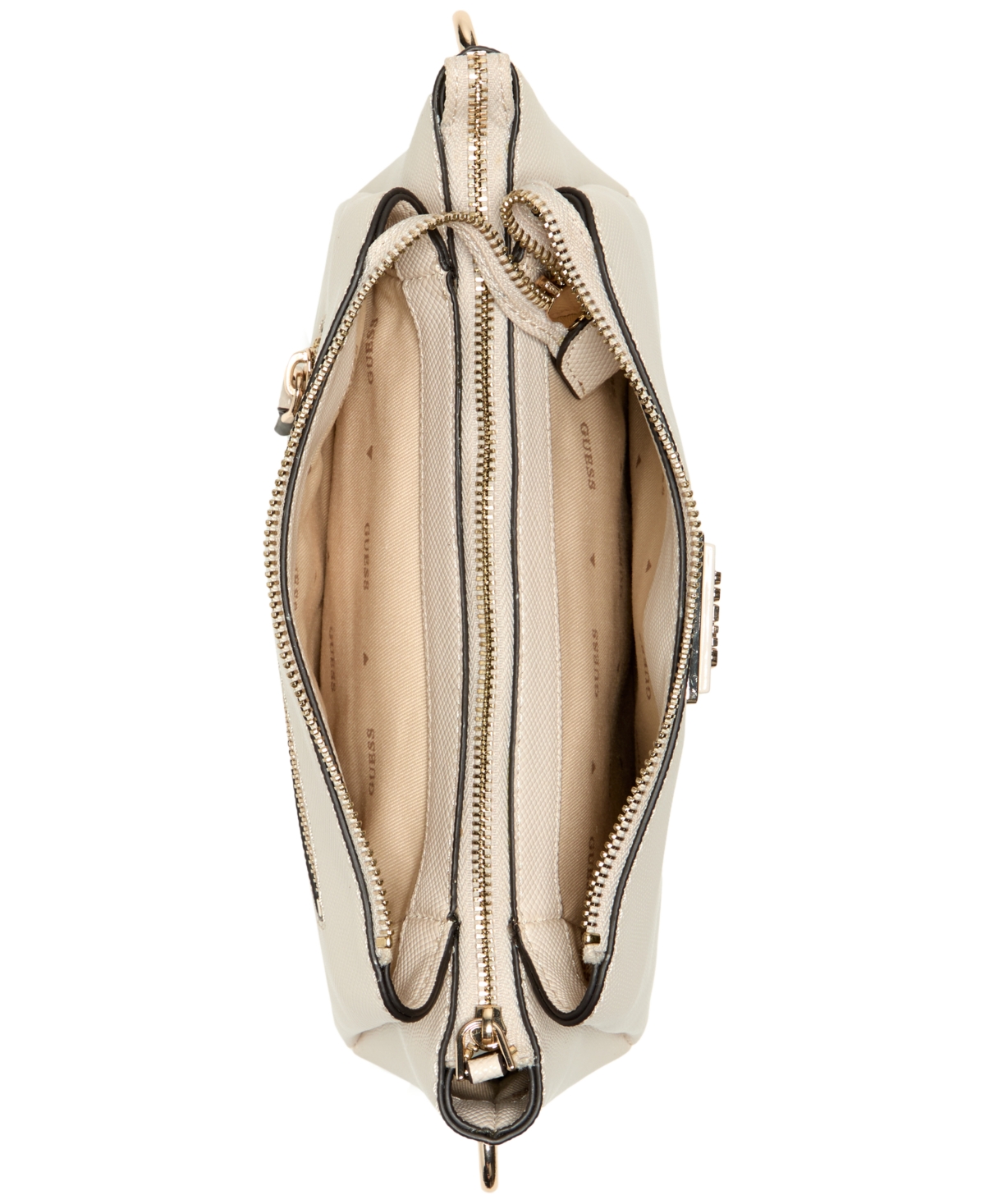 GUESS NOELLE TRIPLE COMPARTMENT CROSSBODY 