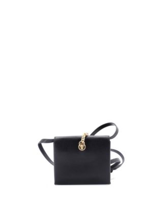 Pre-Owned Hermes  Chaine d'Ancre Compact Wallet on Strap Chevre Mysore