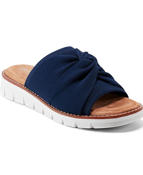 alfani Easy Spirit Women's Josy eFlex Lightweight Knotted Sandals Women's Fashion Shoes & Accessories