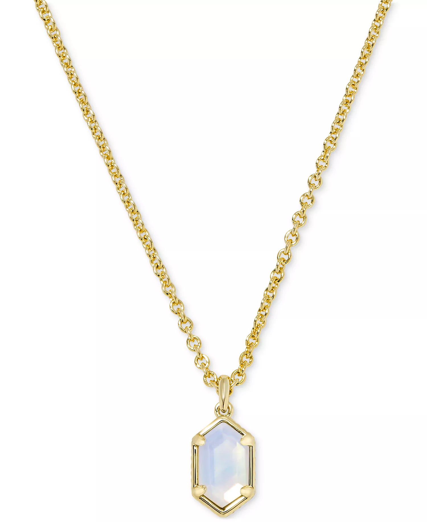 Kendra Scott 14k Gold-Plated Hallie Short 18" Pendant Necklace