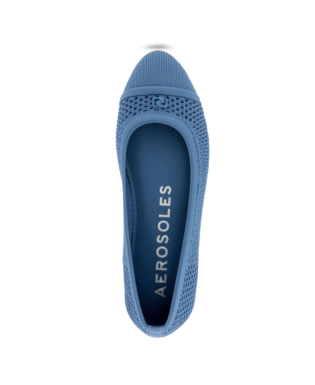 AEROSOLES WOMEN'S ANNELIE ROUND TOE BALLET FLATS 