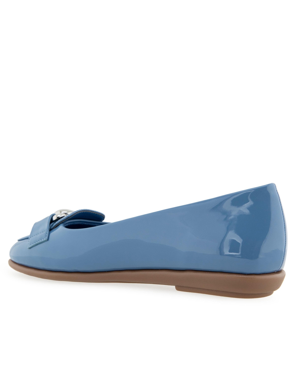 AEROSOLES WOMEN'S BELL ALMOND TOE BALLET FLATS 