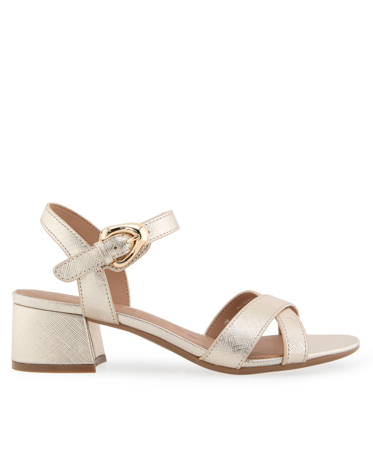 AEROSOLES WOMEN'S CINZIA ROUND TOE DRESS SANDALS 