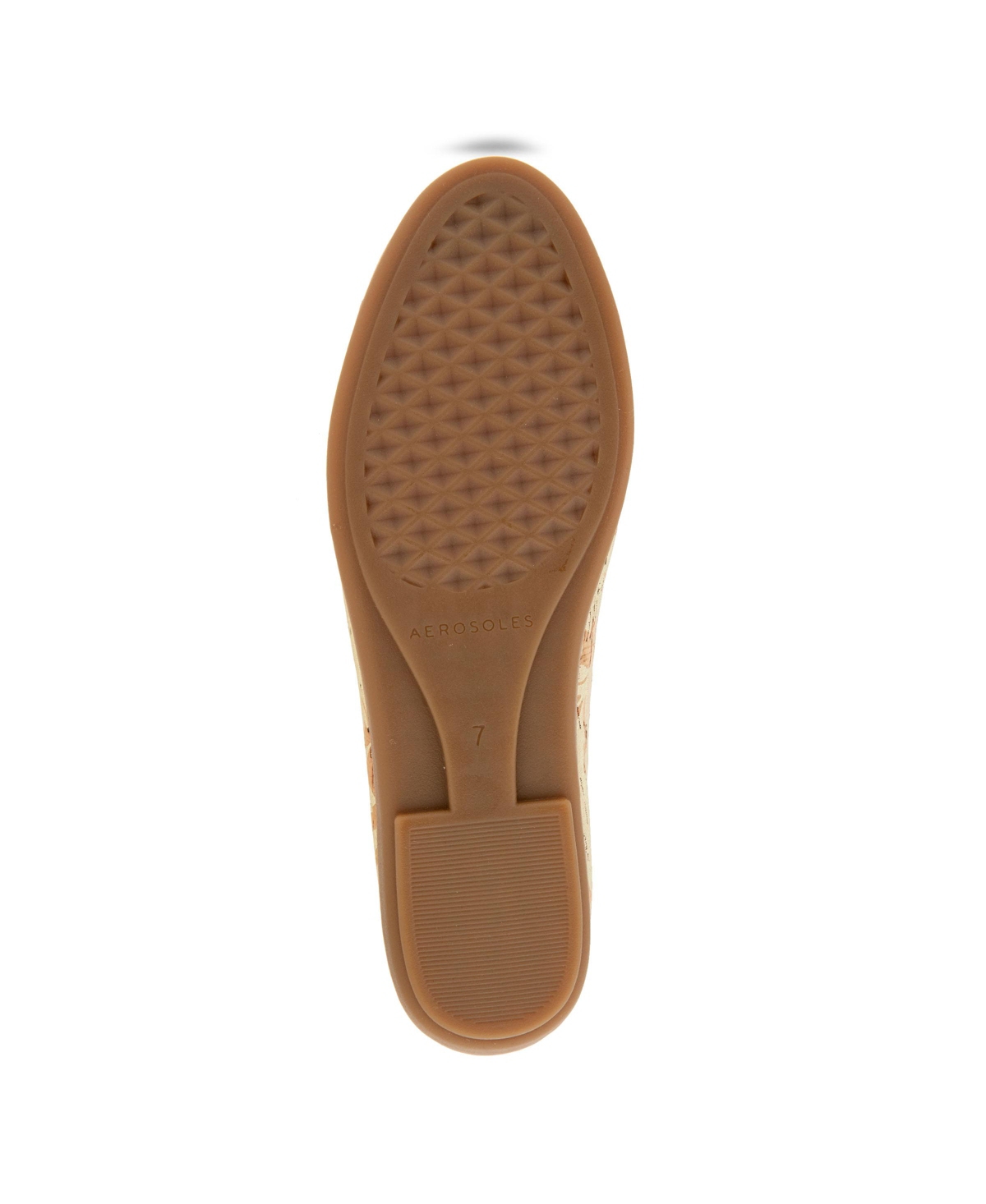 AEROSOLES WOMEN'S BETUNIA ALMOND TOE LOAFER FLATS 