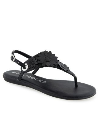 Women's Connie Round Toe Flat Sandals