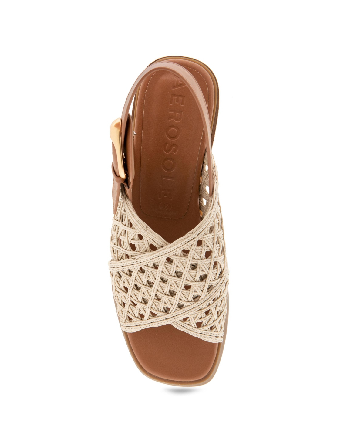 AEROSOLES WOMEN'S DEMI BLOCK HEEL SANDALS 