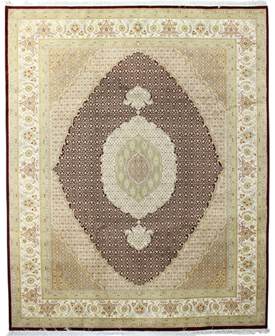CLOSEOUT! Macy's Fine Rug Gallery, One of a Kind, Pak Tabriz Red 8'4