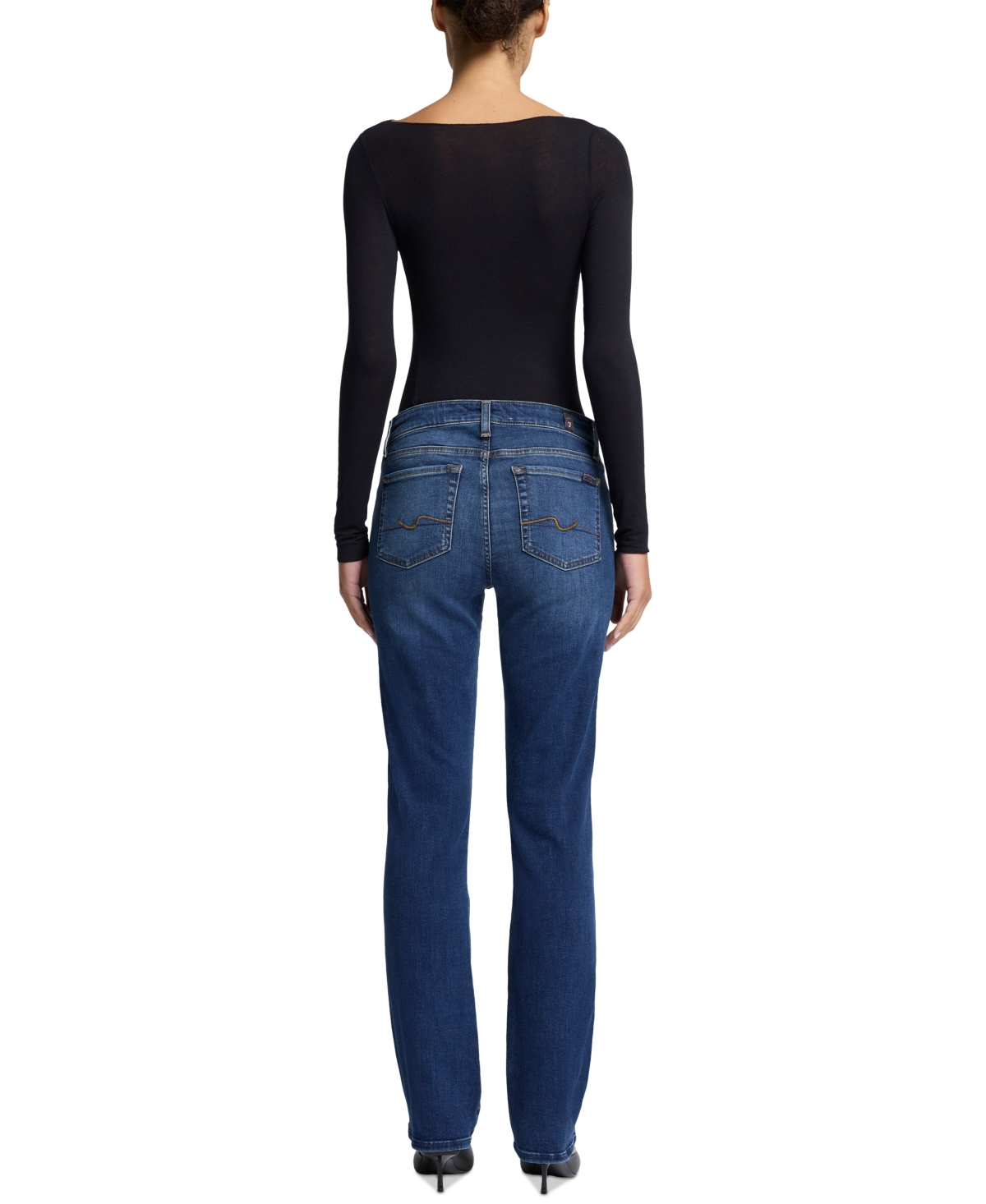 7 For All Mankind Women's Kimmie Straight-leg Jeans In Cambridge