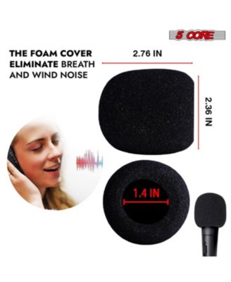 Recording Microphone Podcast Bundle • Professional Condenser Cardioid Mic Kit • w Boom Arm RM 8 BG