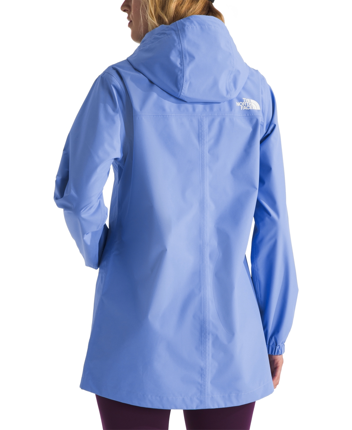 The North Face Antora Waterproof Hooded Rain Jacket In Blue