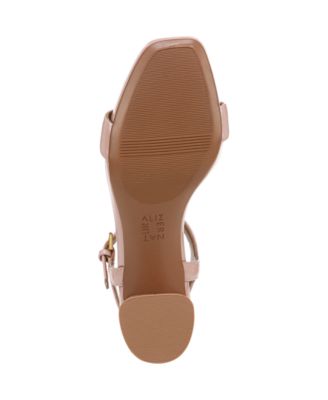 Izzy Ankle Strap Low-Heel Dress Sandals