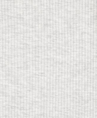 Baby Short-Sleeve Ribbed Cotton Bodysuits, Pack of 5