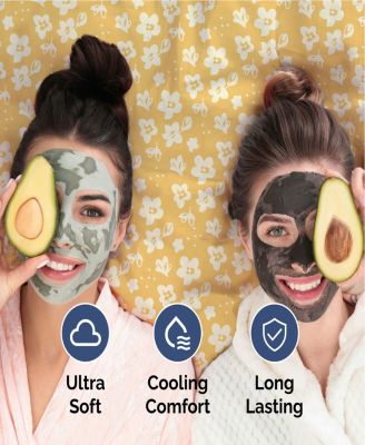 4 Piece Microfiber Floral Sheet Set - Queen