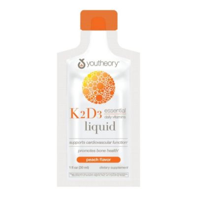 K2D3 On Th Go Peach 12 Packets - 1 fl oz (30 ml) Each