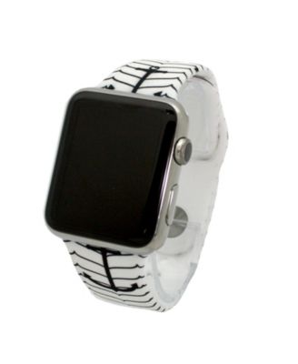 Anchor Printed Silicone Apple Watch Band