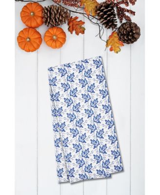 Blue Leaves & Acorn Dishtowel