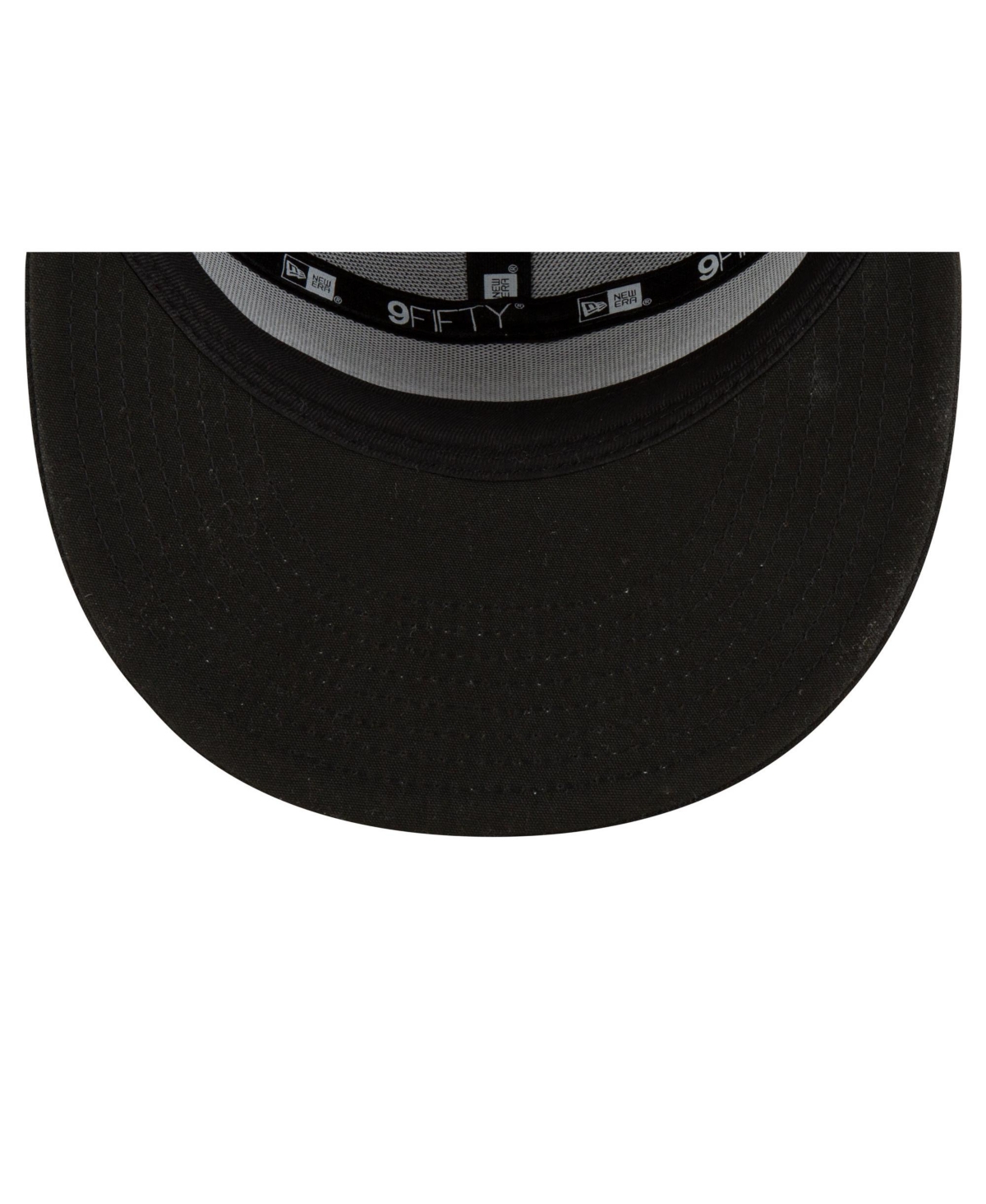 New Era Men's Black Philadelphia Eagles Super Bowl Lix Tarmac Split Panel 9FIFTY Snapback Hat