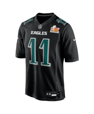 Nike Men's A.J. Brown Carbon Black Philadelphia Eagles Super Bowl
