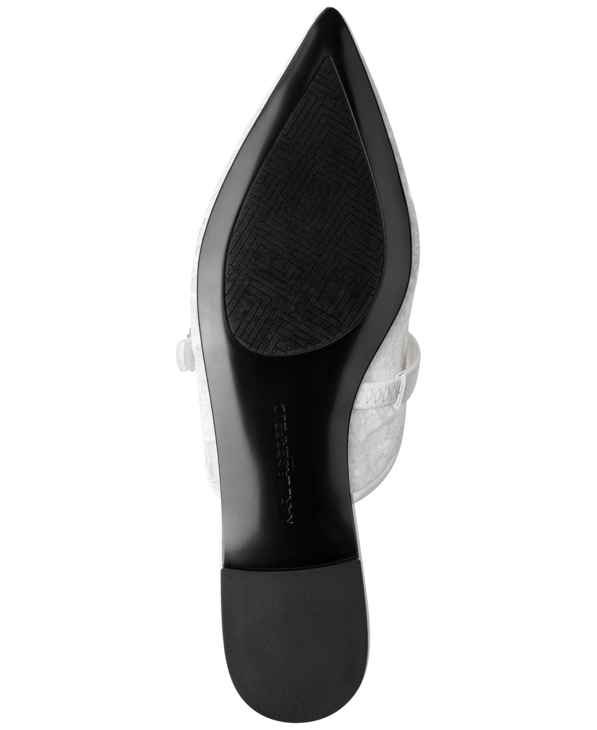 KARL LAGERFELD WOMEN'S VADYN POINTED-TOE FLATS 