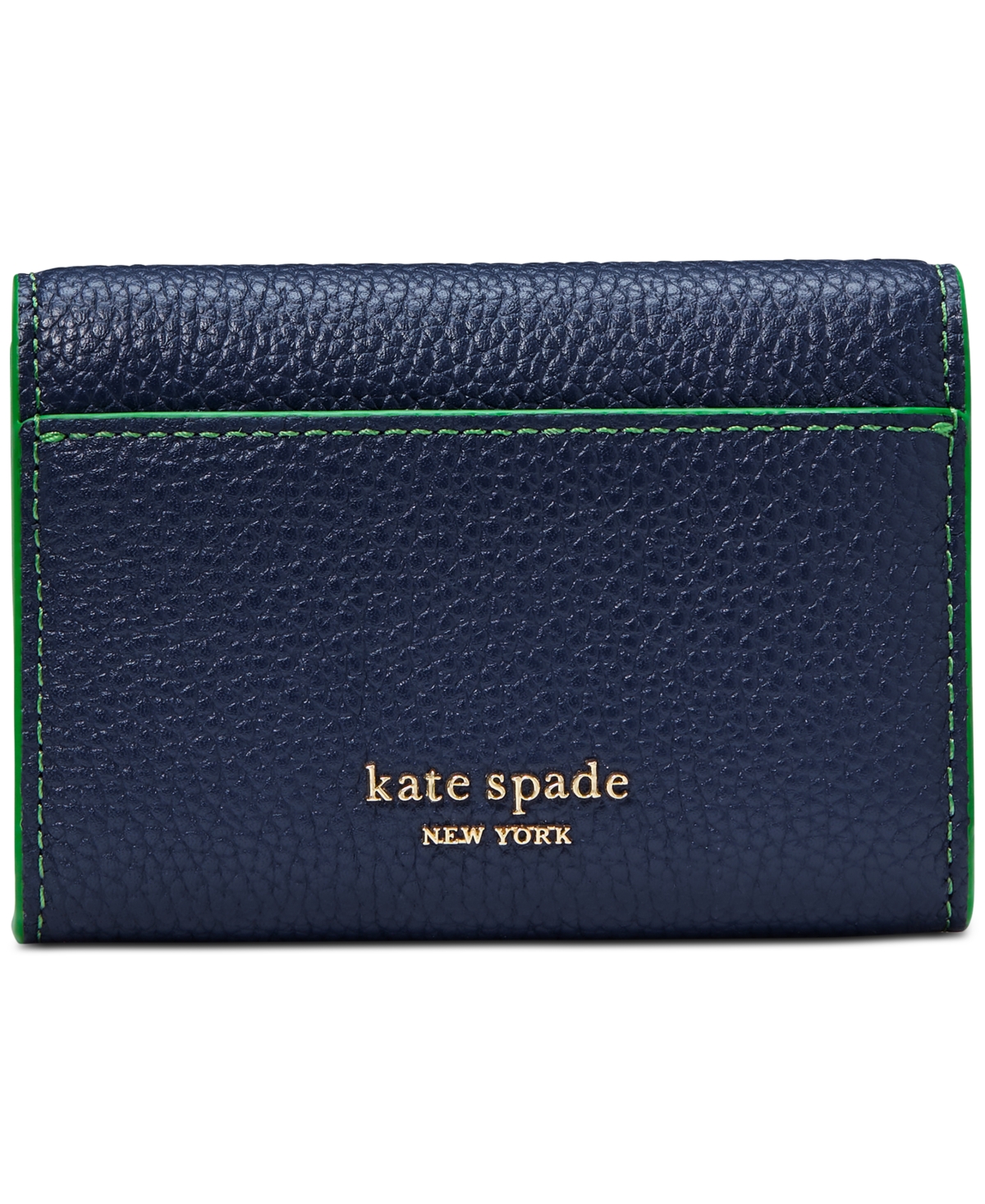 Kate Spade In The Garden Card Case In Parisian Navy Multi