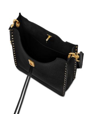 Darren Small Leather Feed Bag 