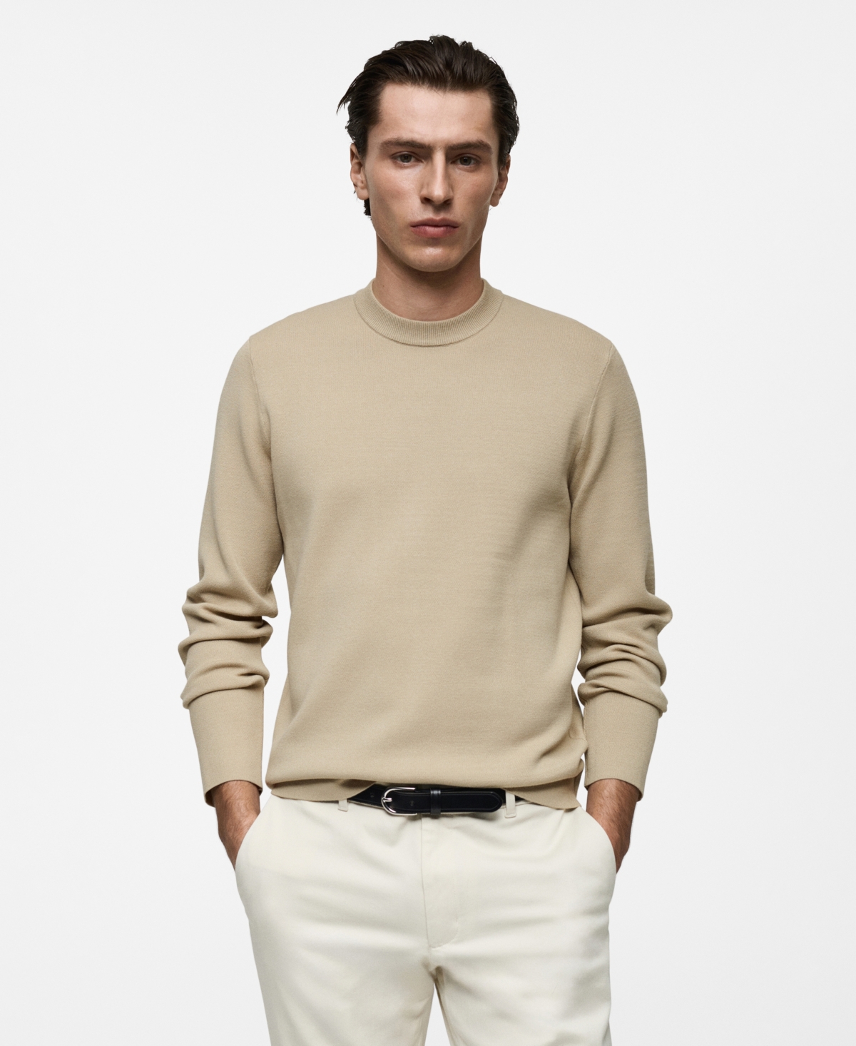 Mango Men's Regular-Fit Knit Sweater