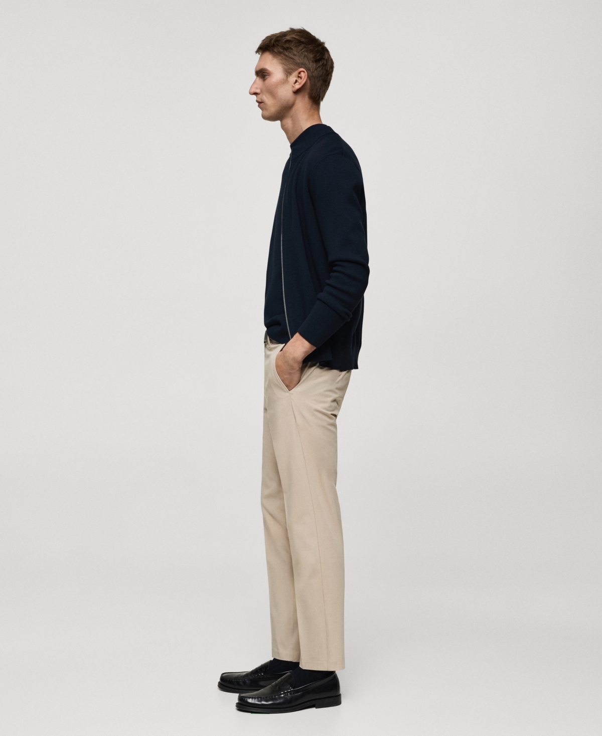 Mango Men's Slim-Fit Stretch Pants