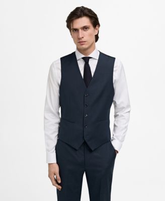 MANGO - Men's EU Slim-Fit Suit Vest