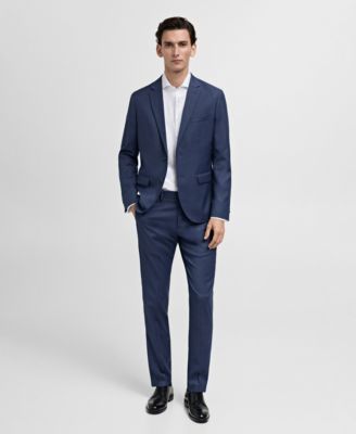mens super slim fit dress pants Stretch fabric super slim-fit suit trousers