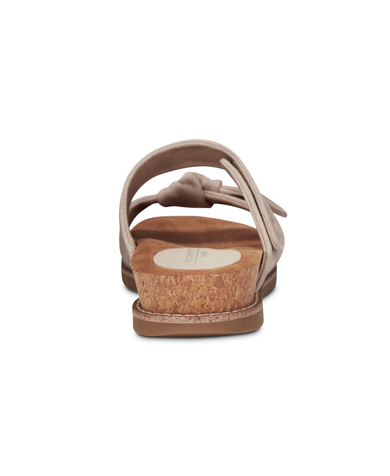 Women's Zova Bow Flat Slip-On Footbed Sandals